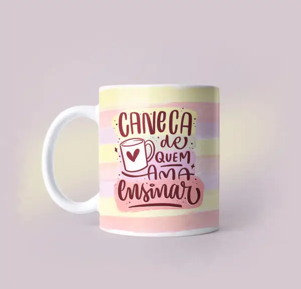 Pacote de Artes Digitais para Canecas – Dia dos Professores - Imagem 8