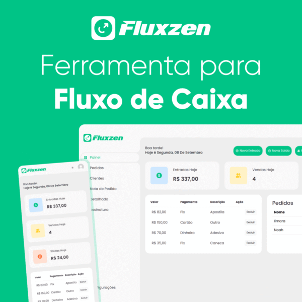 Fluxzen - Seu fluxo de caixa simples